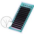 W V Y Shape Volume Eyelash Extension Individual False Eyelashes W Lash 3d 5d 6d Clover Lashes Private Label W Lash