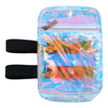 Wholesale Carnival Leg Bag Holographic Thigh Bag with Adjustable Strap Leg Harness for Women Iridescent Hiking Travel Leg Pack