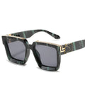 Famous Brand Newest Square Hot Fashion Designer Millionaire Sunglasses Mens Sol 2023 Luxury Women UV400 Protection Full Rim