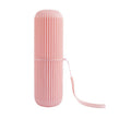 Portable Travel Toothbrush Box with Lid Waterproof Plastic Toothbrush Holder for Daily Washing