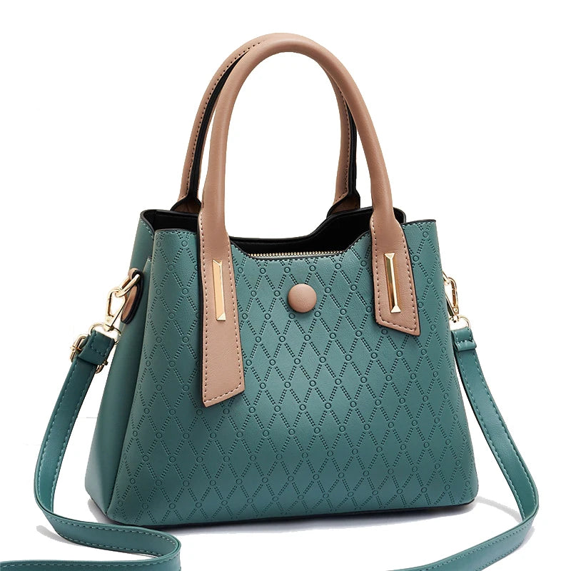 Factory Latest Elegant Commuting Handbags Women Hand Bags Tote Versatile Advanced One-shoulder Cross Body Bag Wholesale Custom