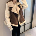 2025 Autumn Winter Sleeveless Sherpa Fleece Waistcoat Zip up Vest Women Vest Jacket Vestes Pour Femmes