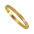 Women Trendy Jewelry Stainless Steel Classic Blank Cuff Bracelet Minimalism Gold Plated Bangle