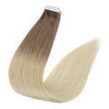 Wholesale Full Cuticle Aligned Double Drawn 100% Young Girl Virgin Remy Tape in Human Hair Extensions