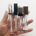 In Stock Wholesale Low Moq Fancy Cute 3ml 4ml 5ml 8ml 10ml Black pink clear Lip Gloss Tubes with Wands