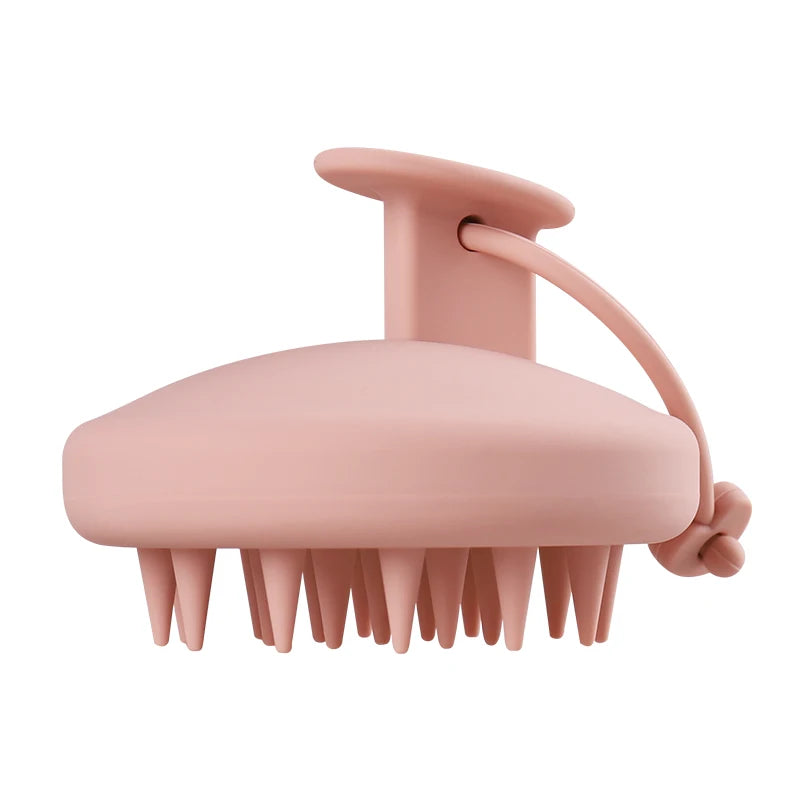 Lohas Ionic Round Scalp Massager Shampoo Brush with Silicone Waterproof Self-Cleaning for Hair Growth Home Use