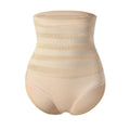 Women's High Waist Waist Trainer Breathable Elasticity Tummy Control Butt Lifter Shapewear Brief Hole Decoration Medium Control