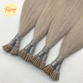 2026 Hot Sale Wholesale Factory Price 100% Real Human European Hair Super Double Drawn  Prebonded I Tip Hair Extensions