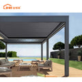 JHR Outdoor Furniture Canopy Tent Pergola Roof Pergola Garden Waterproof Series Pergola Aluminium Outdoor