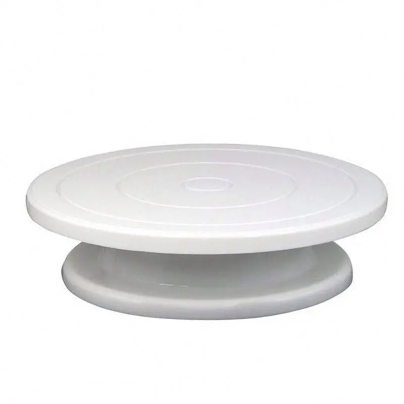 Hengya 12inch   Rotating and Revolving Cake Turntable Plastic for Cake Decorating Stand