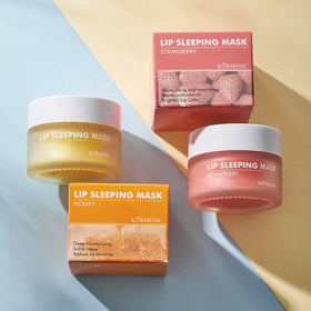 Private Label KORMESIC Moisturizing Lip Sleeping Mask Series for Smoother Lip Protect and Repair Lips
