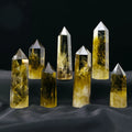Factory Price Healing Crystals Natural Gemstone Tower Brazilian Citrine Point for Healing