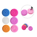 Disposable Silicone Glue Holder Sticker Pad for Eyelash Extension Tools Plastic Pallet with Ring Type Glue