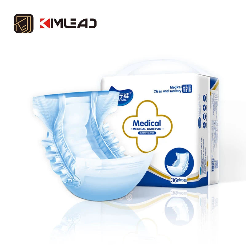 Best Selling Comfortable Adult Incontinence Insert Under Pad Absorbent Adult Diaper with Printed Feature