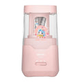 Deli VA201 Pink Electric Pencil Sharpener Dual Power Supply Cartoon Fashion Design 48pcs Per Carton Set for Children