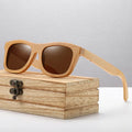 Eco Friendly Wholesale Custom Logo Unisex Designer Retro Mirror Mens Hand Made Wooden Custom Laser Engraving Bamboo Sun Glasses
