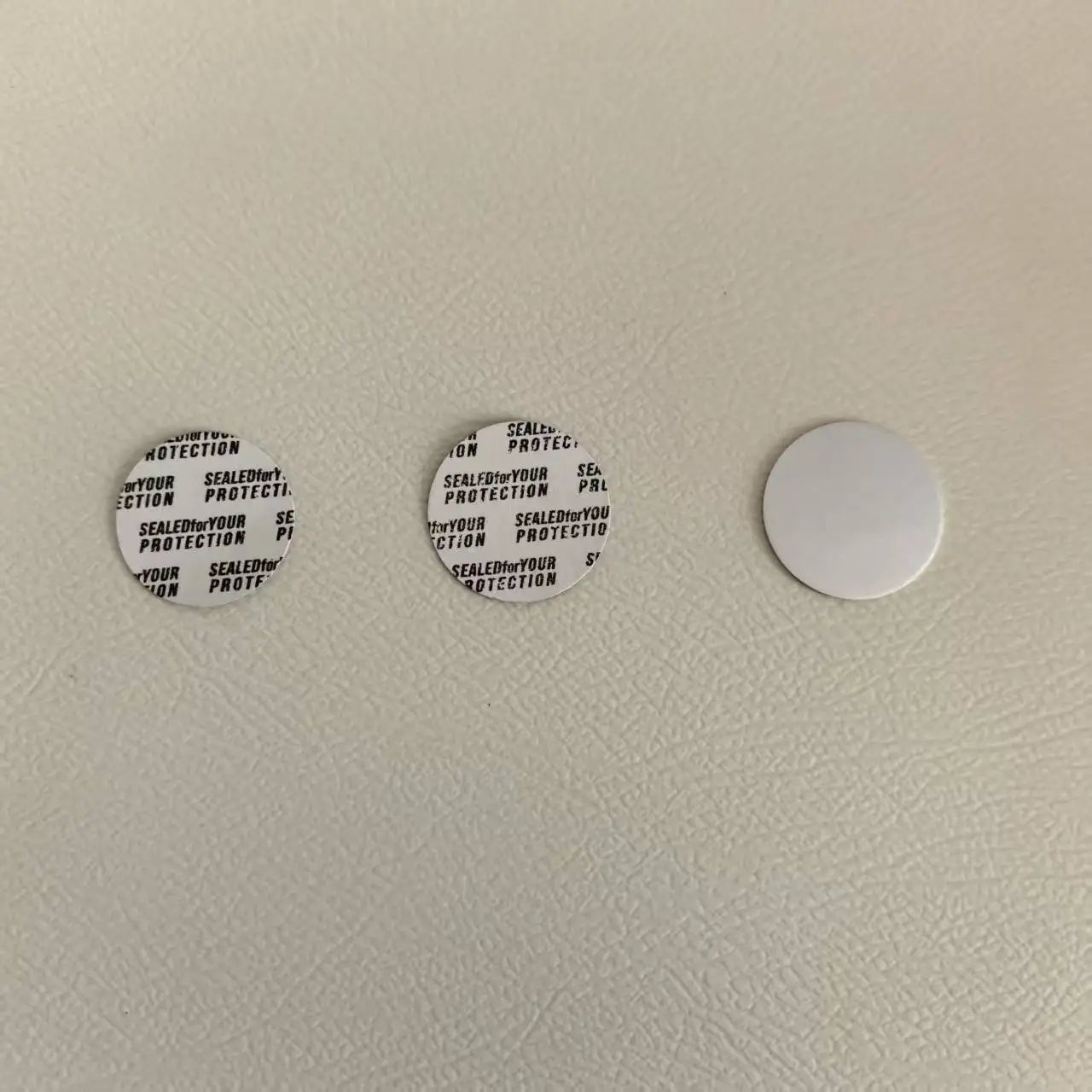 Heat Induction Sealer Foil Seal Sealed for Your protection for Plastic Bottle