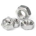 M4 to M16 Stainless Steel Hex Weld Nuts DIN 929 Nut Category for Various Sizes