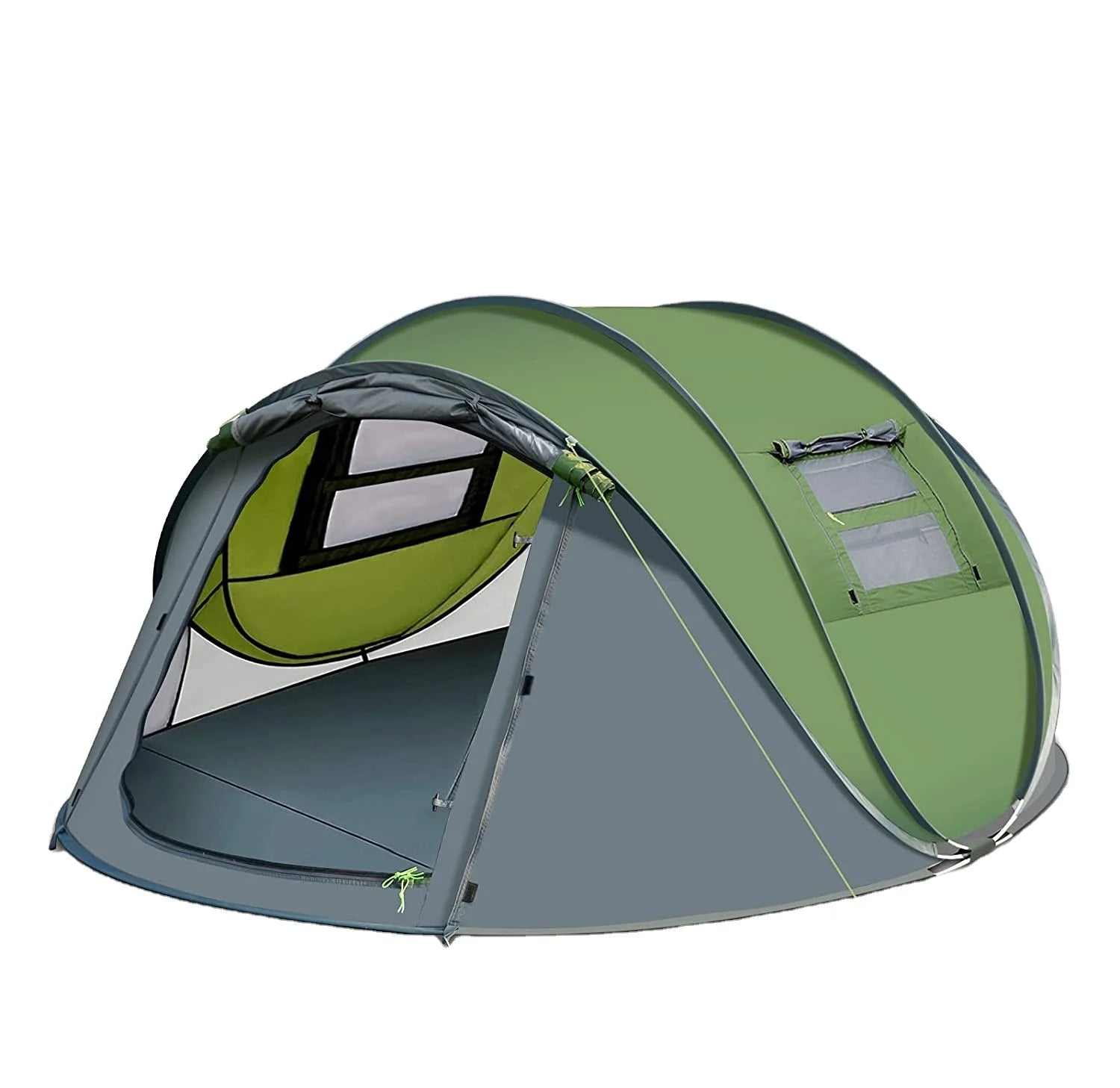WOQI  Waterproof Family Camping Tent Mesh Window Dome Tents Outdoor Lovers