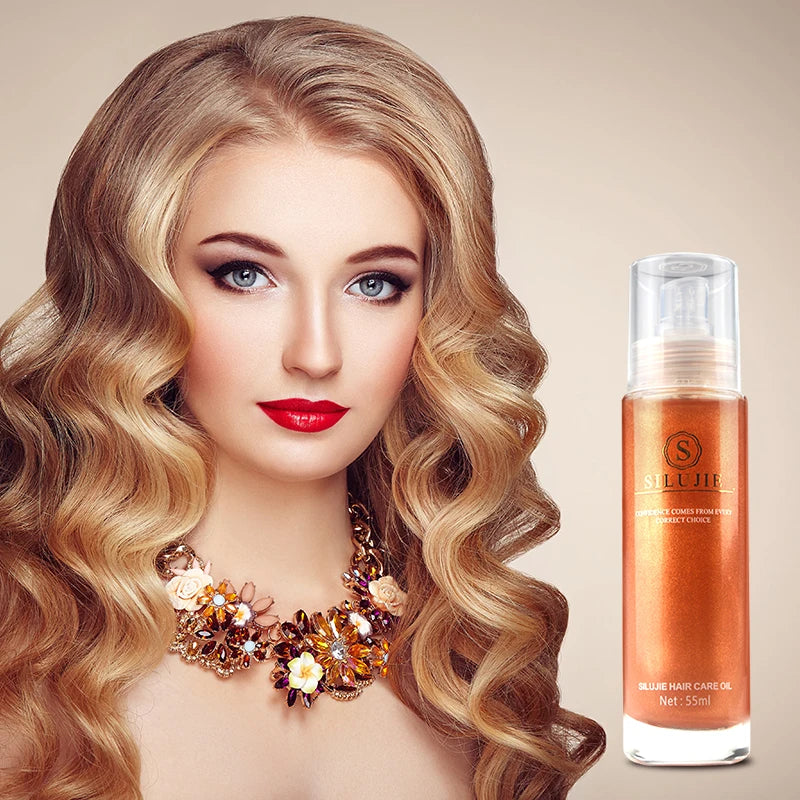 Custom Dubai Bio Gloss Hydrating Hair Serum Press Hair Straightener Silk Serum Hair