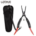 CHILENT Portable Folding Multifunctional Fishing Pliers Stainless Steel Scissors Line Cutter Remove Hook Fishing Tools Pliers