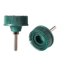 2 Inch Abrasive Bristle Disc Grits 120# 80# 50# 6mm Shank OEM JIADING Brand Coating Removal Disc for Metal