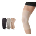 Rodilleras Color Beige Skin Color Elastic Knee Support Seamless Knee Supporter