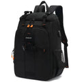 Nylon SLR Camera Bag with Shoulder Strap Waterproof Large-Capacity Laptop Compartment Including Data Cable Zipper Closure