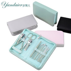2026 New YD Customized Logo Nail Cutting Tool 12 in 1 Nail Cutter Set Manicure Pedicure for Shop