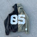 Custom Winter Solid Zipper-Up Hoodie 100% Cotton Heavyweight Fleece Applique Embroidery Logo Eco-Friendly Oversized Distressed
