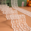 Teal N50 French Lace Trim Eco-Friendly Nylon Non-Stretch for Clothing Shoes Bags & Home Textiles-Sexy Style Fast Delivery