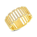 Milskye 2022 New Design Women Wedding Engagement Diamond Cage Ring