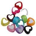 9mm Beautiful Heart Acrylic Beads for Jewelry Making DIY  Stars Flowers Butterflies