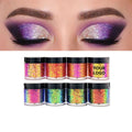 Custom logo Eye Makeup Highlighter Chameleon Cream Eyeshadow Multichrome Duochrome Single Glitter Gel Eyeshadow