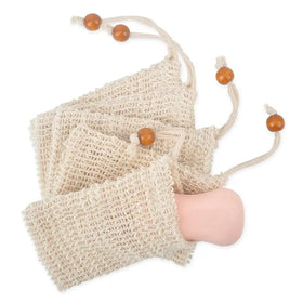 Sisal Soap Bag Multi Purpose Exfoliating Natural Fiber Soap Pouch Brings Life Luminosity and Softness to Your Skin Soap Scrub