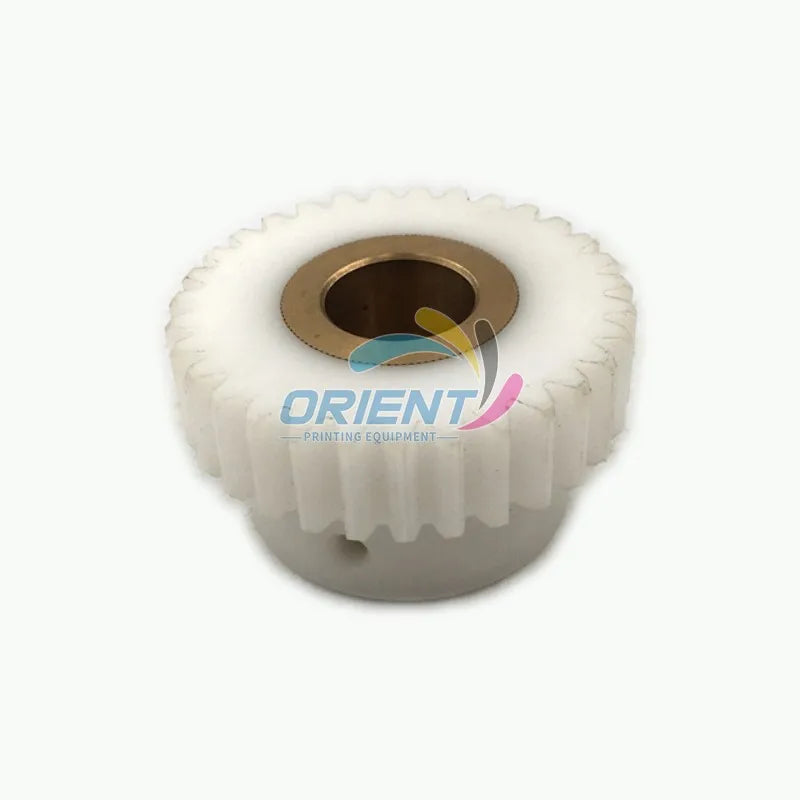 Good Quality White Gum Nylon Water Stick 31Teeth Water Roller Gear for Komori Dampening Gear Komori Gear Komori Parts