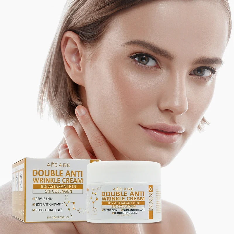 Korean Cream for Face Sulfate-free Moisturizer & Anti-wrinkle and Hyaluronic Acid & Astaxanthin Face Cream and Lotion (Back)