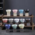 150ml Creative Retro Ceramic Coffee Mug Rough Pottery Tea Cup Japanese Latte Porcelain Cup Pottery Coffee Mugs