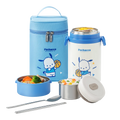 Custom Stainless Steel Double Wall Vacuum Insulated Food Hot/Cold Container Lunch Box Handle Large Capacity Eco-Friendly for