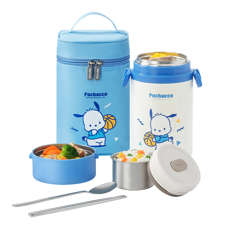 Custom Stainless Steel Double Wall Vacuum Insulated Food Hot/Cold Container Lunch Box Handle Large Capacity Eco-Friendly for