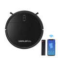 OEM Intelligent Robot Vacuum Cleaner 2000Pa Strong Suction Wi-Fi Compatible Alexa Wet Dry Battery-Powered HEPA Filter Household