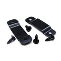 Custom Heavy Duty Black Brackets with Screws Steel Stud Bracket Bending Sheet Metal Fabrication Metal Stamping Kit