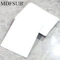 MDFSUB Modern Glossy White 80x120cm Single Side Sublimating MDF Sheet Laser Cut 3mm E0 3mm Blank Sublimation Board for Bedroom