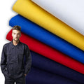 60gsm Polyester/Cotton Hot Bazin Fabric Lightweight Breathable Factory Supplying Unstitched African Canadian Atiku Ankara Shirts