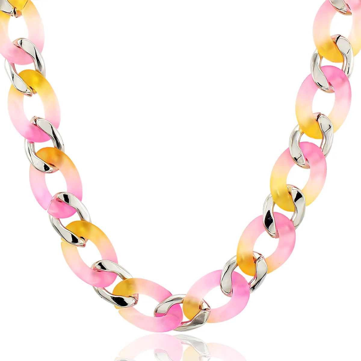 2025 Clavicle Chain CWide Choker Necklace Pendant The Neck Mashup Chain Link Jewelry For Women