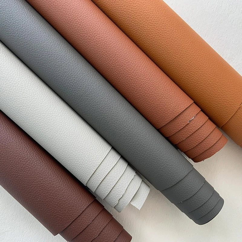 Factory Sale Soft PVC Faux Leather Upholstery Fabric Eco-Friendly Waterproof Home Textile for Sofa Chairs