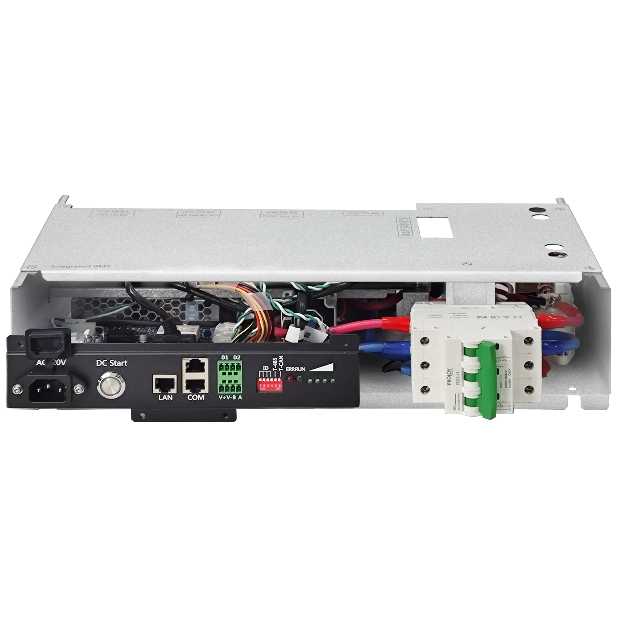 60S 192V LiFePO4 Battery Management System (BMS) 50A Charging Voltage with RS485 CAN Communication Passive Balance