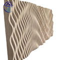 Interior Decoration Metal Wooden Grain Linear Baffle Aluminum Suspended Ceiling System