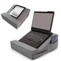 Custom Wholesale Woven Memory Foam Round Cup Holder Pillow for Office Computer Stand-Portable Multi-functional