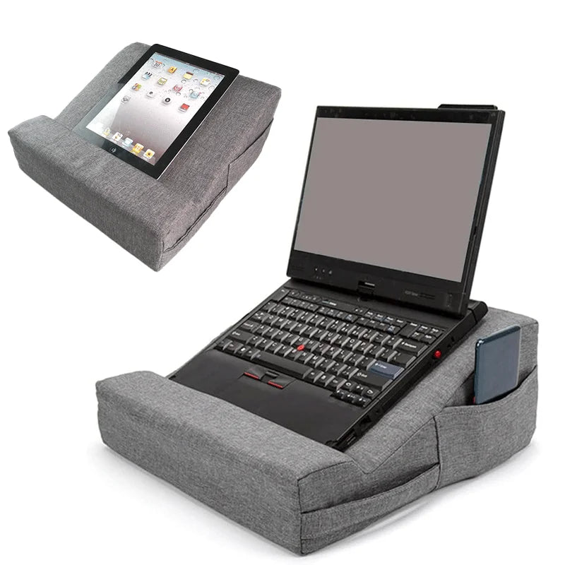 Custom Wholesale Woven Memory Foam Round Cup Holder Pillow for Office Computer Stand-Portable Multi-functional